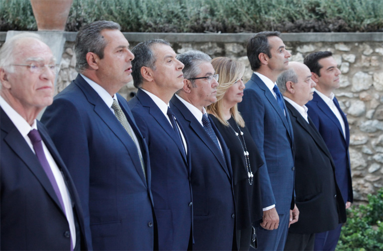 Οι πολιτικοί αρχηγοί