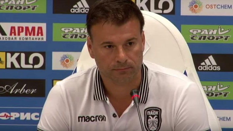 Στανόγεβιτς: «Ο ΠΑΟΚ πρέπει να είναι στους ομίλους»