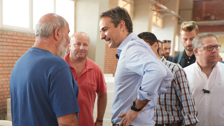 Κυρ. Μητσοτάκης: «Πρώτη προτεραιότητά μας ο πρωτογενής τομέας και ειδικά η αλιεία»