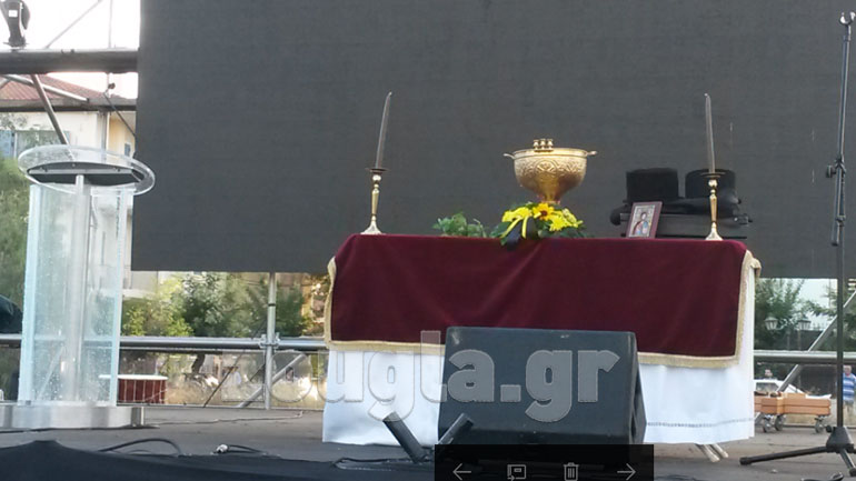 Τα πάντα είναι έτοιμα για τον ιστορικό αγιασμό