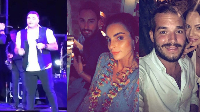 Εφοπλιστές και celebrities στη συναυλία του Ρέμου με τον Eros Ramazzotti στη Μύκονο