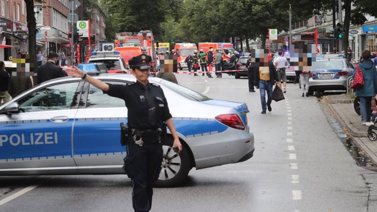 Βίντεο-ντοκουμέντο: H σύλληψη του δράστη της επίθεσης στο Αμβούργο