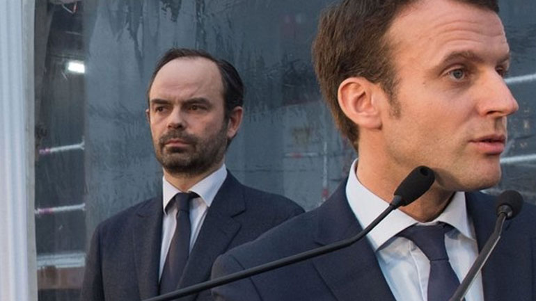 Γαλλία: Μεγάλη πτώση της δημοτικότητας του προέδρου Μακρόν και του πρωθυπουργού Φιλίπ
