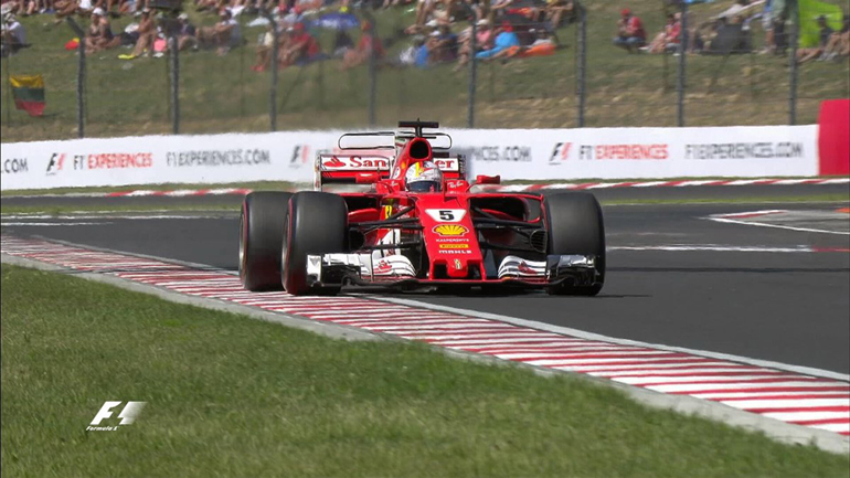 O Sebastian Vettel με Ferrari ήταν ο μεγάλος νικητής στο γκραν πρι της Ουγγαρίας και με τους βαθμούς που απέσπασε διατηρήθηκε στην κορυφή του βαθμολογικού πίνακα