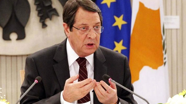 Οι τρεις προϋποθέσεις Αναστασιάδη για τη συνέχιση των διαπραγματεύσεων