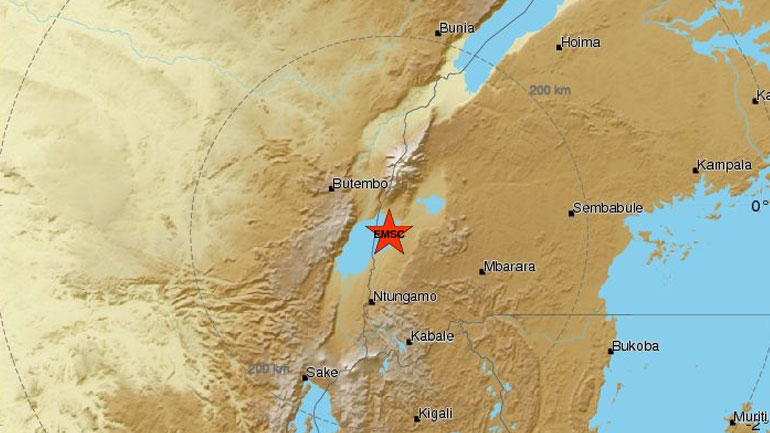 Ουγκάντα: Σεισμός 5,3R στα νοτιοδυτικά της χώρας