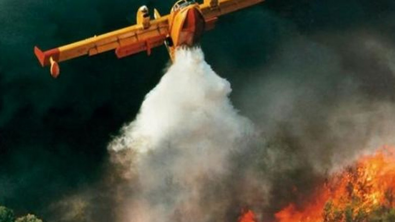 Πυρκαγιά σε δάσος στην Ευρυτανία