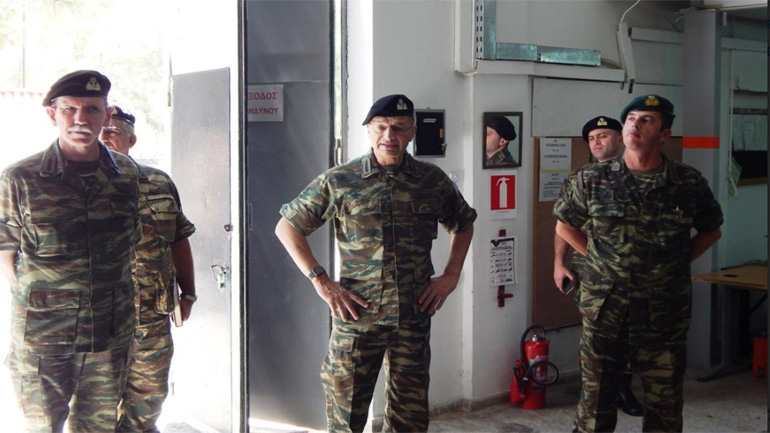 Επίσκεψη του Αρχηγού του ΓΕΣ στο 865 ΤΕΝΕΦ