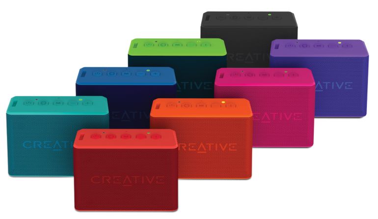 Η γκάμα αποχρώσεων του Creative Muvo 2c