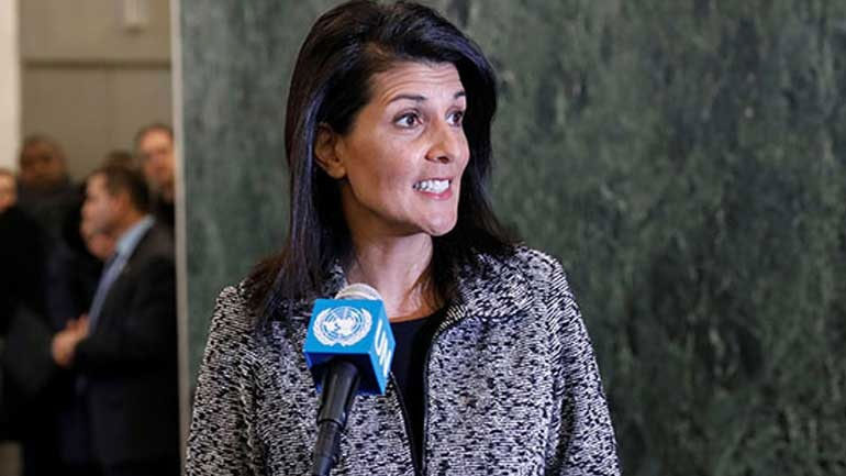 Νίκι Χέιλι: Οι εκλογές για Συντακτική Συνέλευση στη Βενεζουέλα είναι «απάτη»