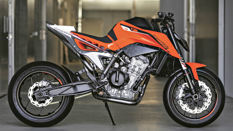 KTM 790 Duke: Από το χαρτί στην πίστα