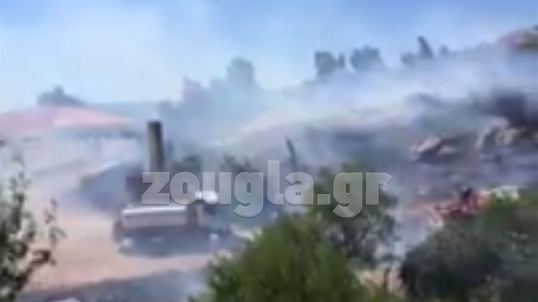 Πεντέλη: Αποφεύχθησαν τα χειρότερα με εστία φωτιάς έξω από το 414 Στρατιωτικό Νοσοκομείο