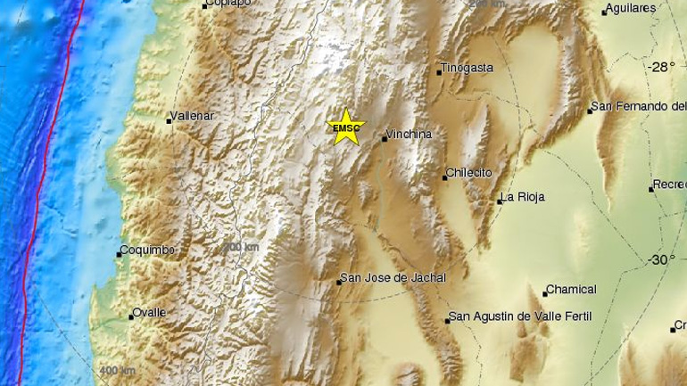 Σεισμός 5,5R στην Αργεντινή