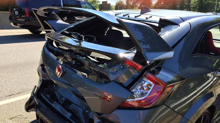 Ο πιο άτυχος κάτοχος του νέου Honda Civic Type R