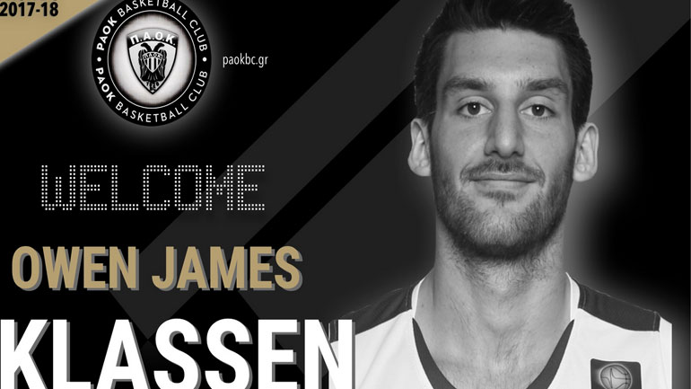Μπάσκετ: Επίσημα στον ΠΑΟΚ ο Κλάσεν