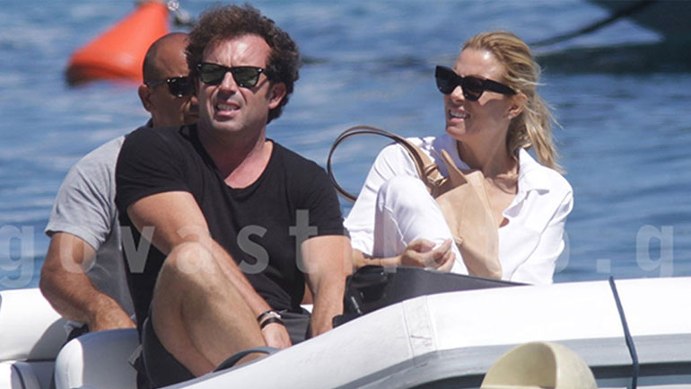 Βίκυ Καγιά & Ηλίας Κρασσάς: Συνεχίζουν τις διακοπές τους στη Μύκονο