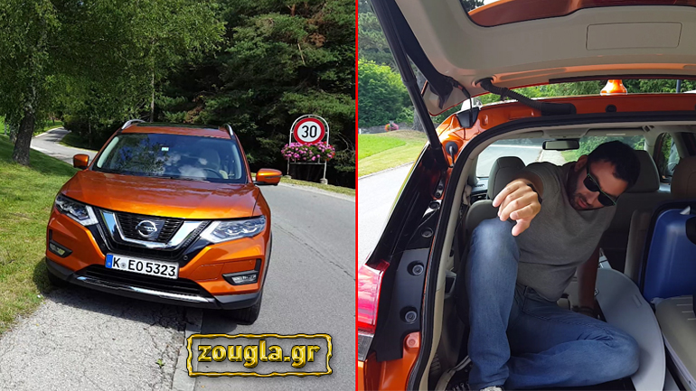 Οι χώροι στο ανανεωμένο Nissan X-Trail κάνουν και για… κρεβάτι