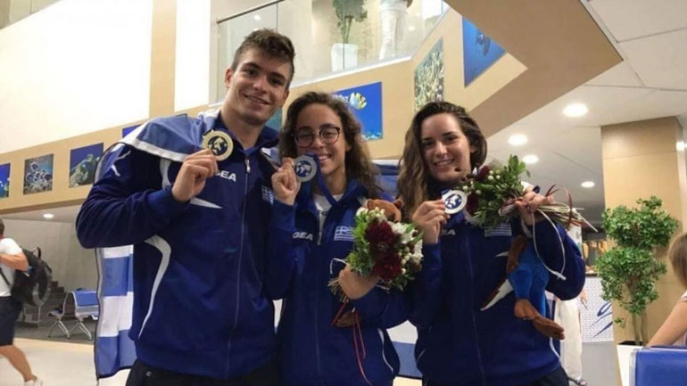 Πέντε μετάλλια για την Ελλάδα στο Παγκόσμιο Τεχνικής Κολύμβησης