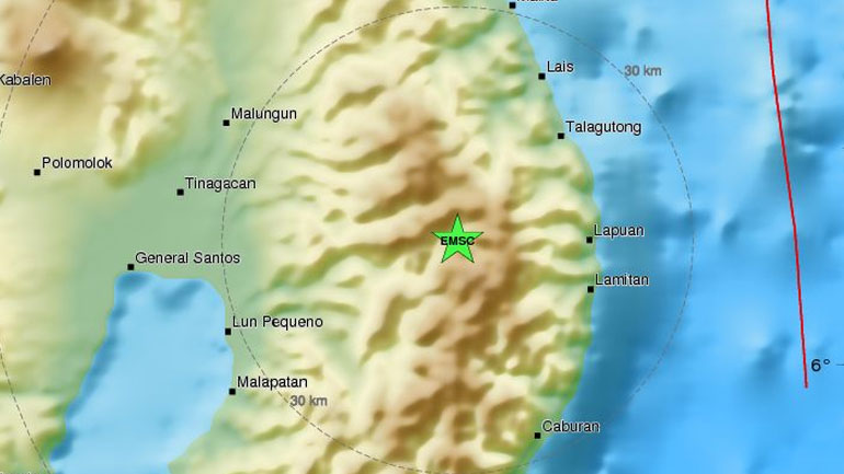 Σεισμική δόνηση 5,8R στις Φιλιππίνες
