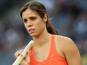 Η Στεφανίδη σε μικρότερη ηλικία