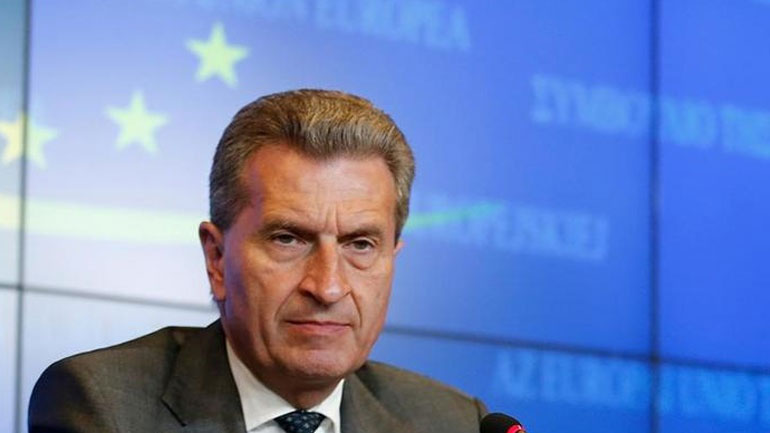 Έτινγκερ: Η Βρετανία θα χρειαστεί να χρηματοδοτήσει ανειλημμένες υποχρεώσεις της στην Ε.E. και μετά το Brexit