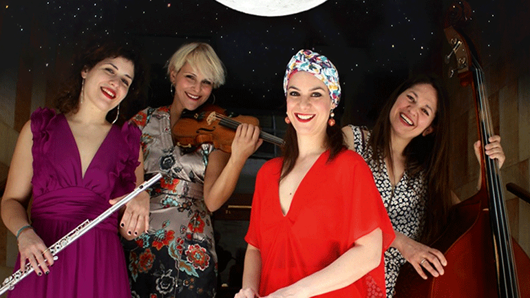 Πανσέληνος με την Ανδριάννα Μπάμπαλη & Quarderinas Quartet