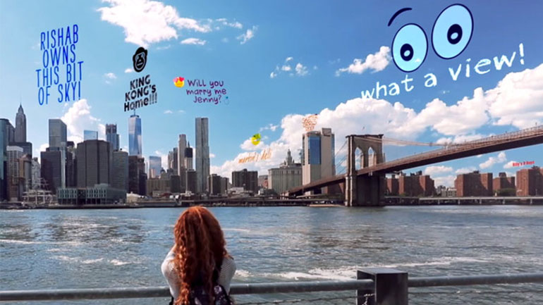 Εφαρμογή για διαφημιστικά «γκράφιτι» στον ουρανό!