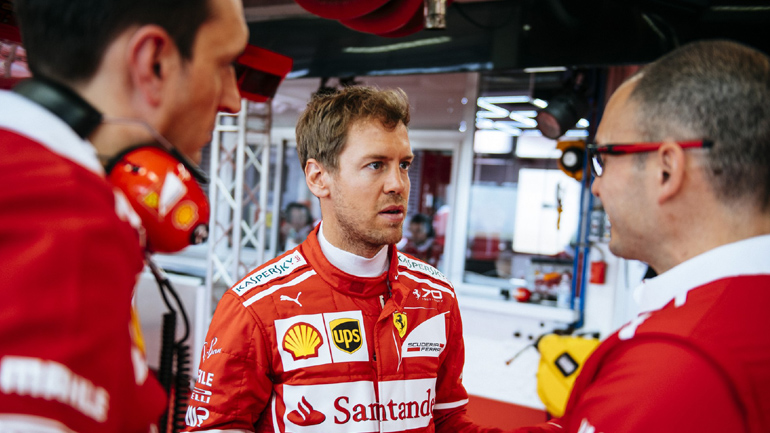 Δεν τα βρίσκουν Ferrari και Vettel Δεν τα βρίσκουν Ferrari και Vettel