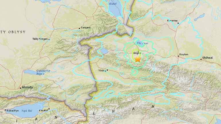 Κίνα: Δεν υπάρχουν θύματα από τη νέα σεισμική δόνηση 6,3R στα βορειοδυτικά σύνορα με το Καζακστάν