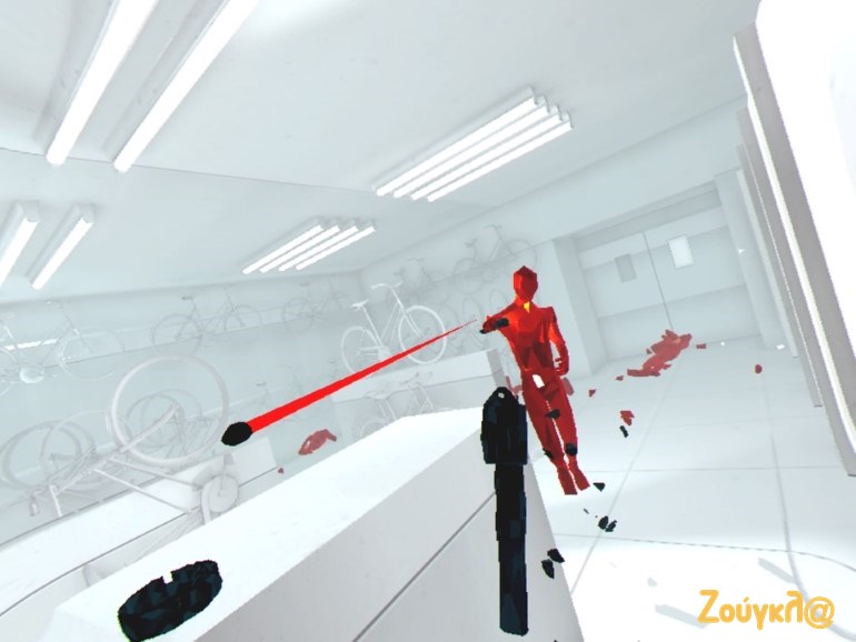 Στο SUPERHOT VR θα χρειαστεί να σκύψετε για να αποφύγετε σφαίρες.