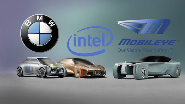 Η Intel σχεδιάζει έναν στόλο δοκιμών από 100 αυτόνομα οχήματα μετά την εξαγορά της ισραηλινής Mobileye