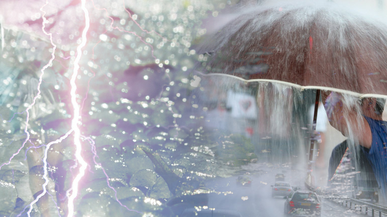 Από τον καύσωνα στο χαλάζι