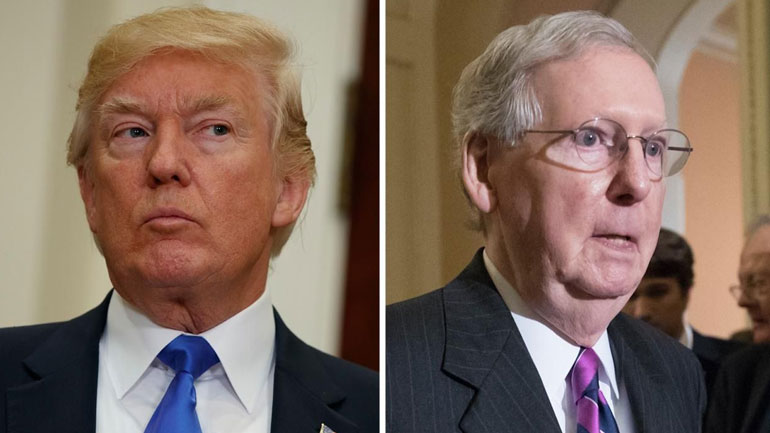 Ο Τραμπ επικρίνει δριμύτατα για δεύτερη ημέρα ηγετικό στέλεχος της Γερουσίας σχετικά με το νομοσχέδιο υγείας