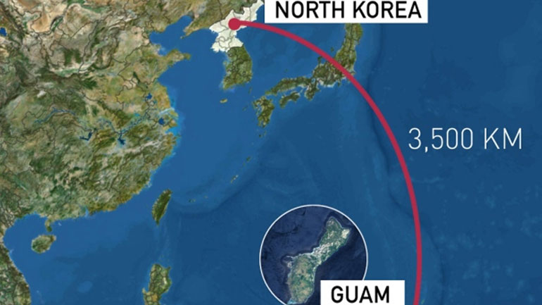 ΗΠΑ: Οι πύραυλοι σε ενδεχόμενη επίθεση της Β. Κορέας θα χρειαστούν 14 λεπτά για να πλήξουν τη νήσο Γκουάμ