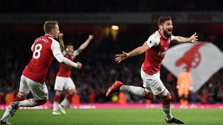 Γκολ και θέαμα στο Λονδίνο, Άρσεναλ-Λέστερ 4-3