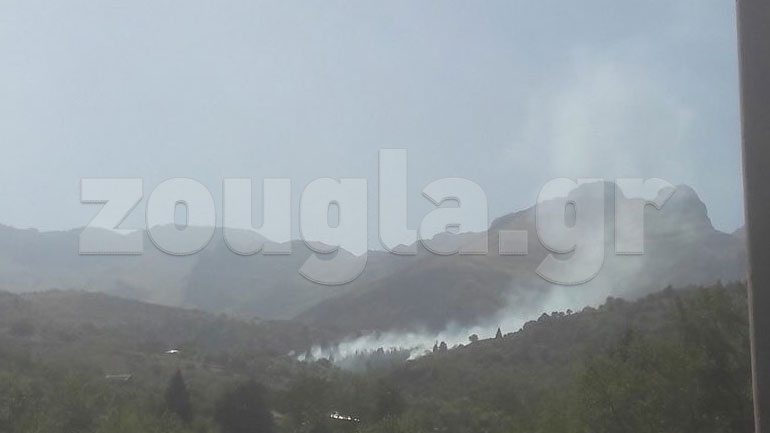 Φωτιά στα Τζουμέρκα