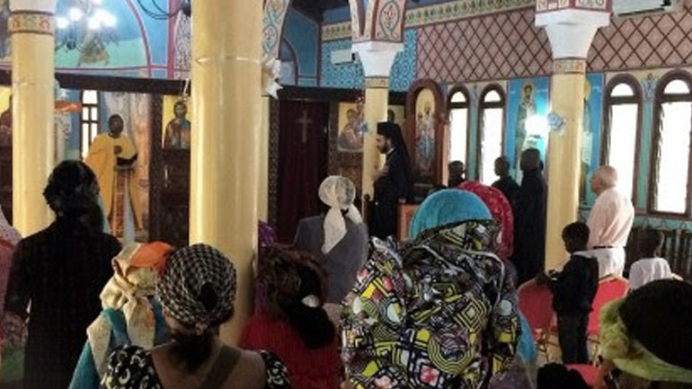 Η εορτή της Κοιμήσεως της Θεοτόκου στο Κονγκό