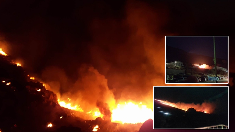 Πύρινη κόλαση στην Κεφαλονιά