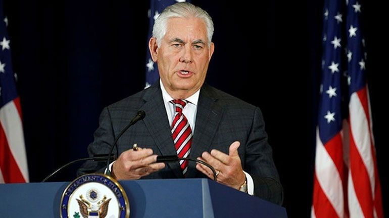 Στήριξη από τον Τίλερσον στην Ισπανία