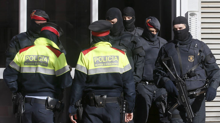 Σε εξέλιξη αντιτρομοκρατική επιχείρηση από την αστυνομία της Καταλονίας