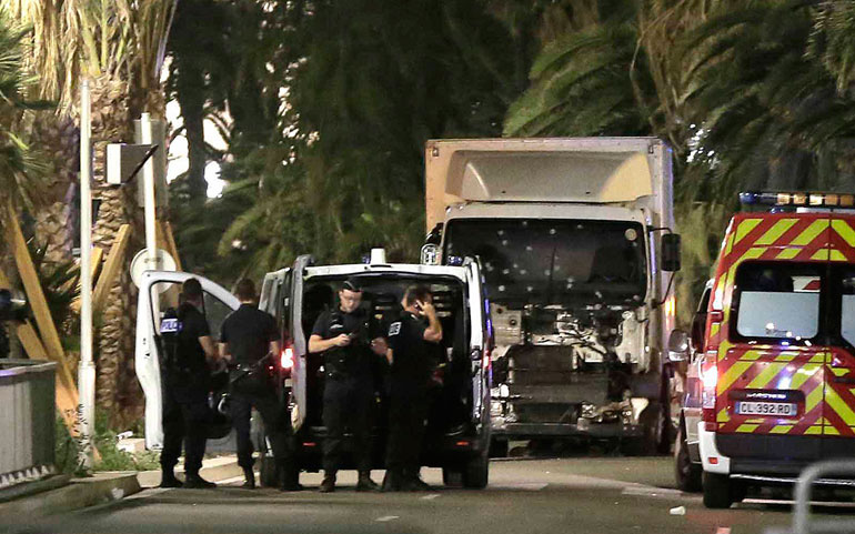 Το φορτηγό που έσπειρε τον πανικό στη Νίκαια