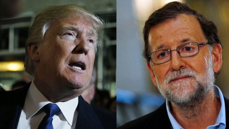 «Πλήρη υποστήριξη» υποσχέθηκε στον Ραχόι ο Τραμπ μετά τις τρομοκρατικές ενέργειες στην Ισπανία