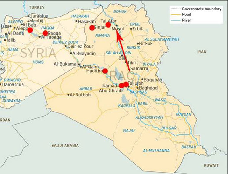 Η Ταλ Αφαρ, βόρεια της Μοσούλης, που ανακτήθηκε πρόσφατα από τον ιρακινό στρατό