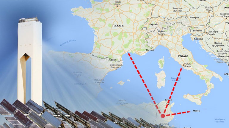 Τερατώδης επένδυση στην έρημο Σαχάρα