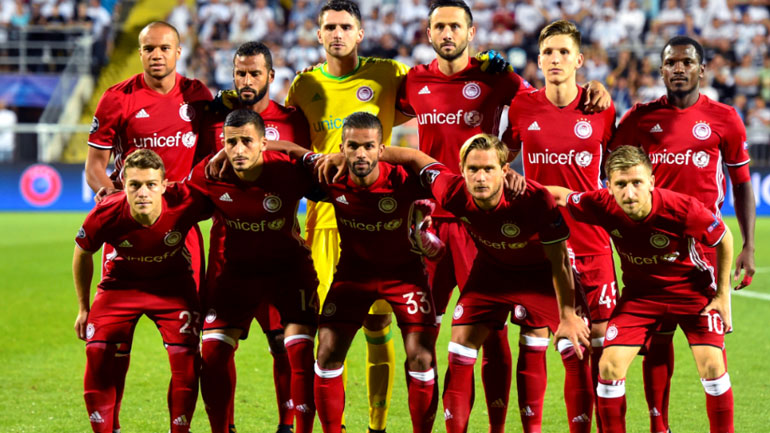 H ενδεκάδα με την οποία παρατάχθηκε στο ματς ο Ολυμπιακός