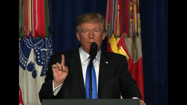 ΗΠΑ: Ο Τραμπ εξήγγειλε νέα στρατηγική για το Αφγανιστάν