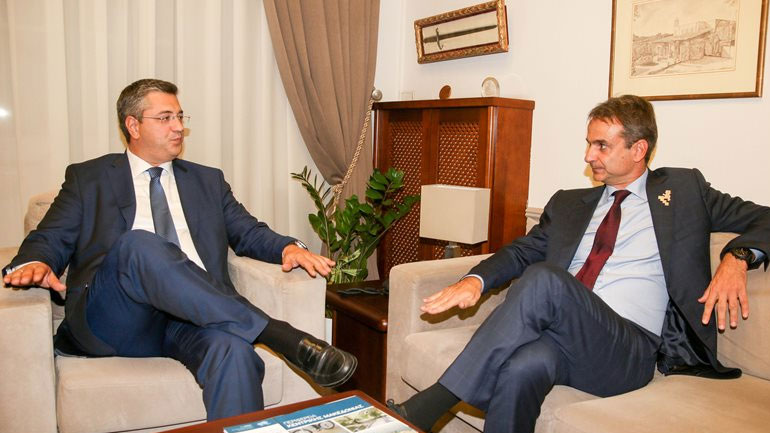 Συνάντηση Μητσοτάκη με Τζιτζικώστα ενόψει ΔΕΘ