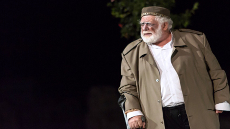 Η παράσταση «Οιδίπους επί Κολωνώ» στο Ηρώδειο