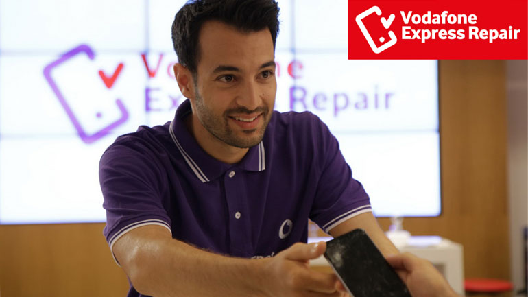 Νέα υπηρεσία Vodafone Express Repair για άμεση επισκευή ή αντικατάσταση συσκευής σε 24 ώρες