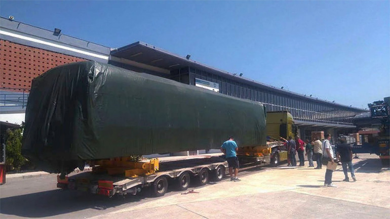 Στη ΔΕΘ το πρώτο βαγόνι του Μετρό Θεσσαλονίκης